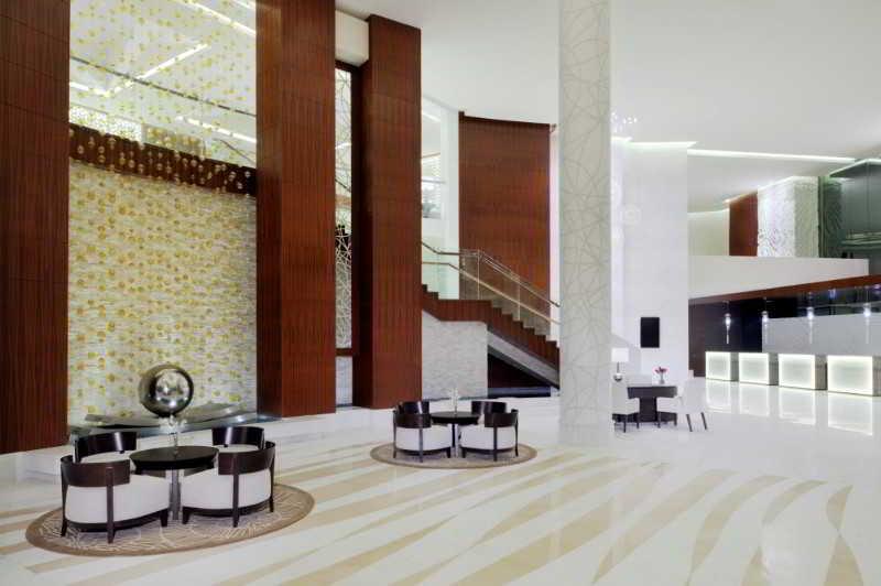 Marriott Executive Apartments Al Jaddaf, Dubai Exterior foto Lobby
