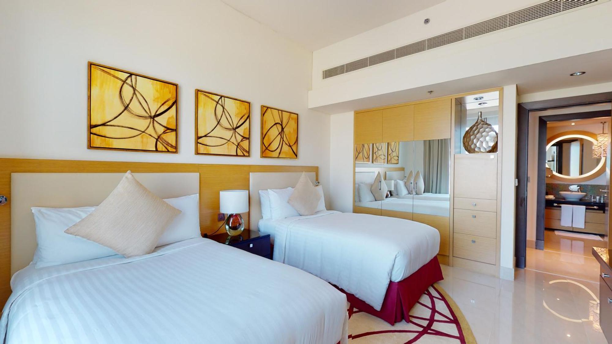 Marriott Executive Apartments Al Jaddaf, Dubai Cameră foto Deluxe Room