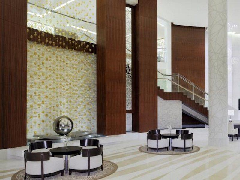Marriott Executive Apartments Al Jaddaf, Dubai Exterior foto The lobby of the hotel